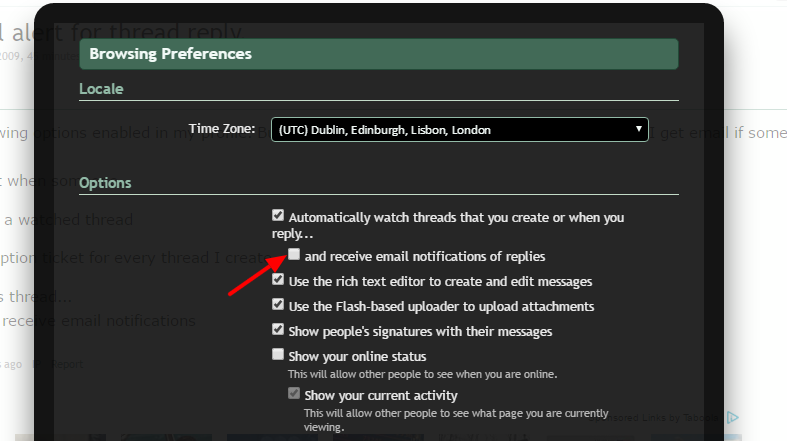 Bug   Not receiving email alert for thread reply..png