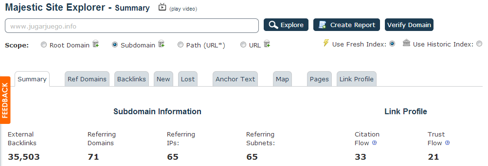 jugarjuego   Majestic SEO.png