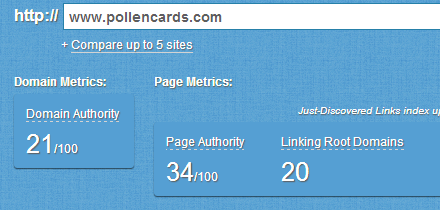 Pollencards -Open Site Explorer.png