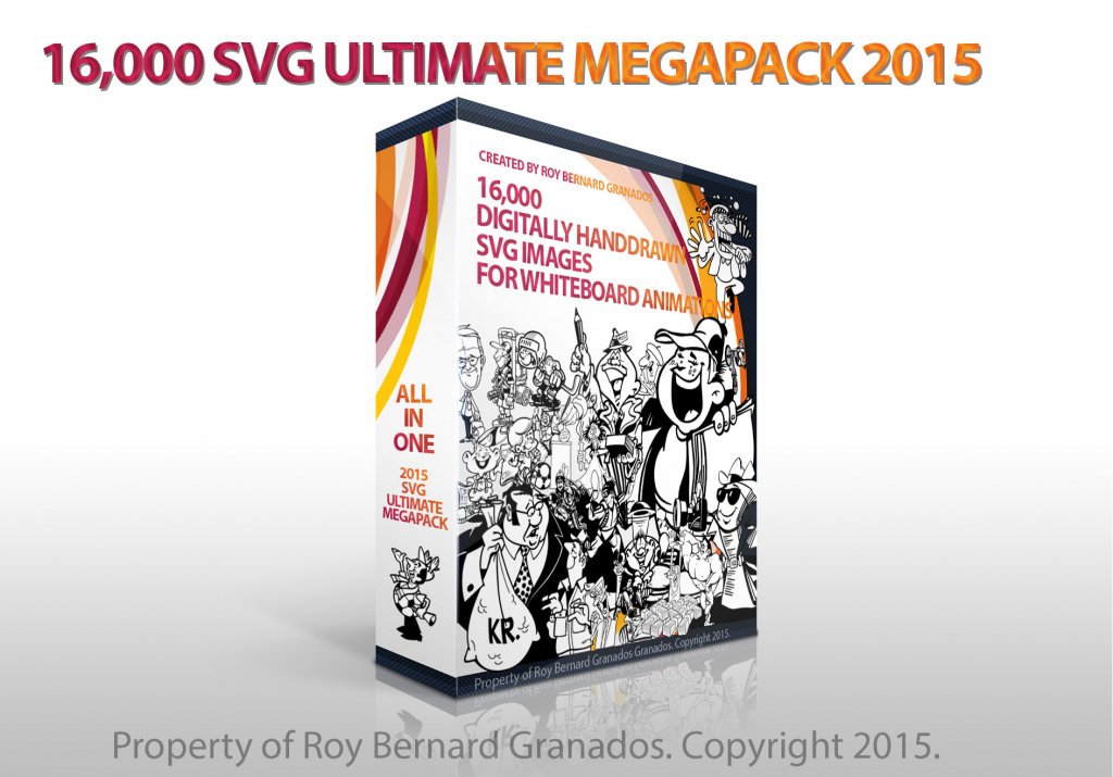 Download 16,000 Digitally Handdrawn SVG Images for whiteboard video presentations