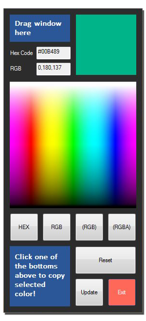  hex color code picker great tool for webdesign 
